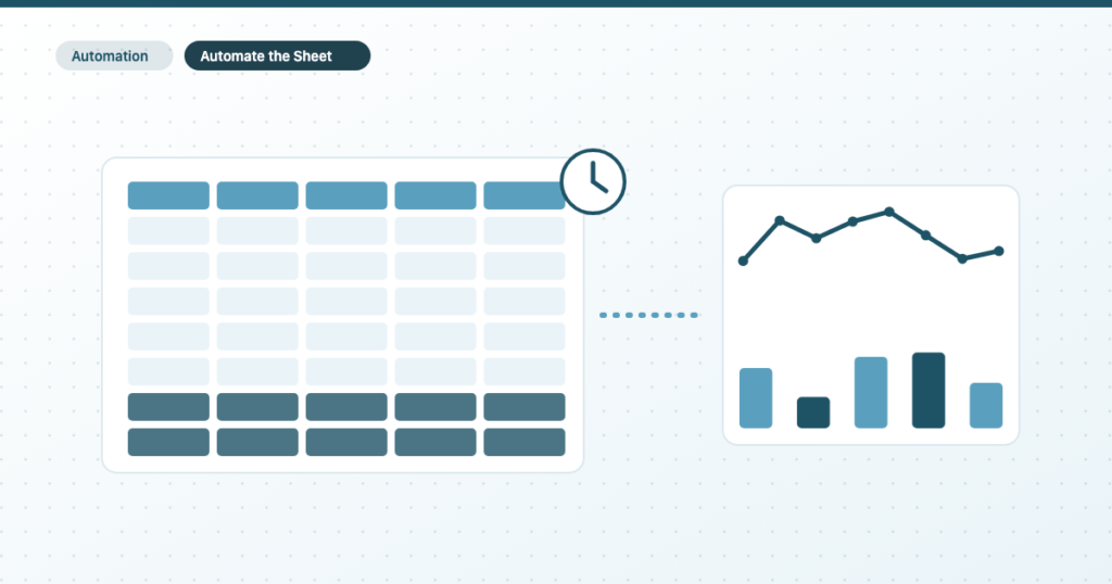 Automate the Google Sheet behind your Data Studio report